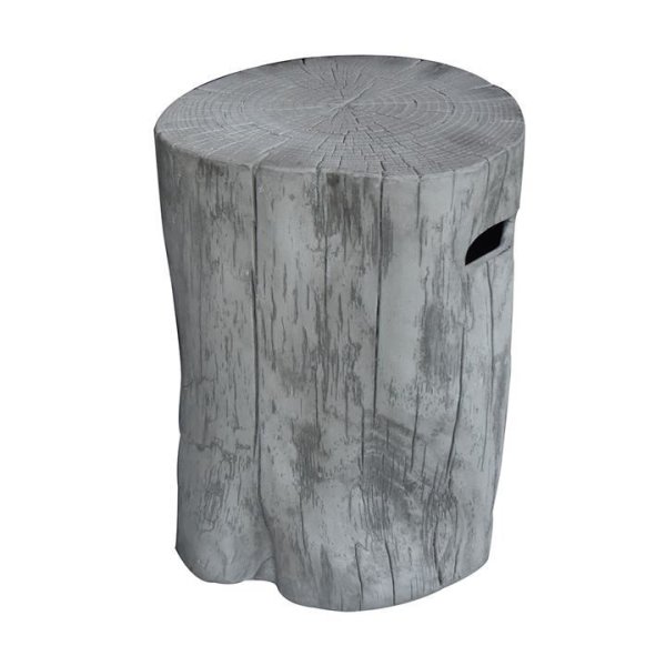 .fctbNone{ color:#000000; }
Dekorative Abdeckung f&uuml;r Gasflasche 11kg in grauer Baumstammoptik aus Eco-Stone