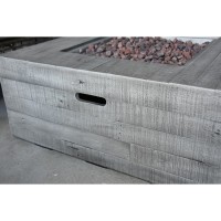 Buitenhaard Wilton hout-look grijs