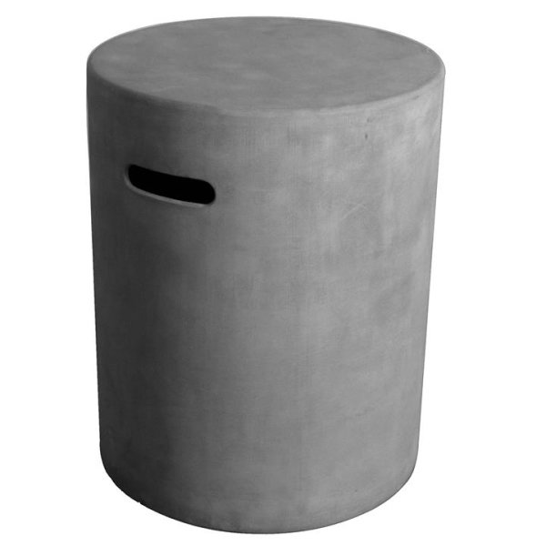 .fctbNone{ color:#000000; }
Decoratieve afdekking voor gasfles 5kg in grijze betonlook gemaakt van vezelbeton